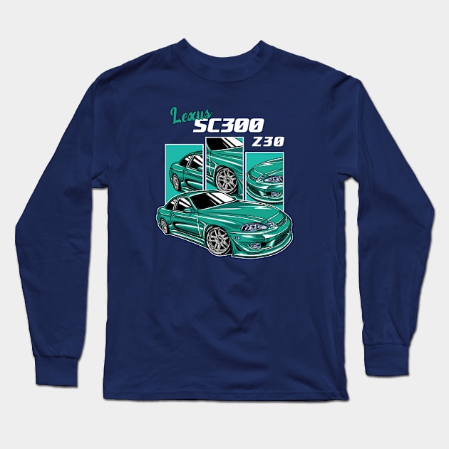 Lexus SC300 Long Sleeve T-Shirt by mirailecs